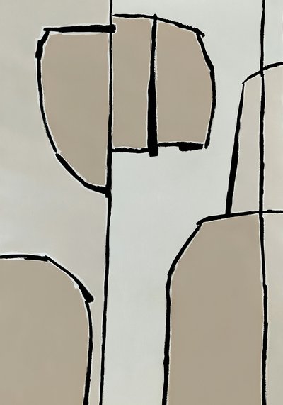 Organikus semleges formák alkotó: Andrea Reichhart