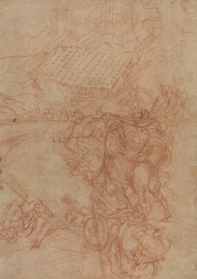 A spoletói csata alkotó: Andrea Vicentino after Titian