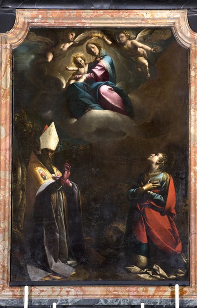 Poliptichon, részlet, 1508 alkotó: Andrea de Passeri