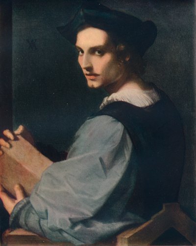 Fiatal férfi portréja, c1517, 1911 alkotó: Andrea del Sarto