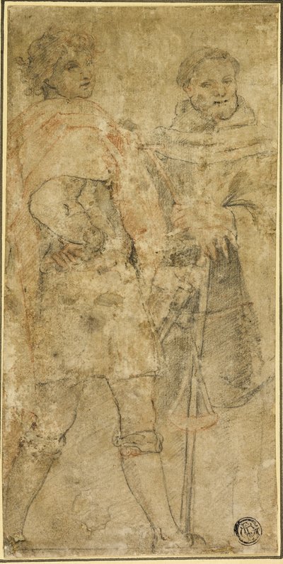 Szent Mihály és San Giovanni Gualberto alkotó: Andrea del Sarto
