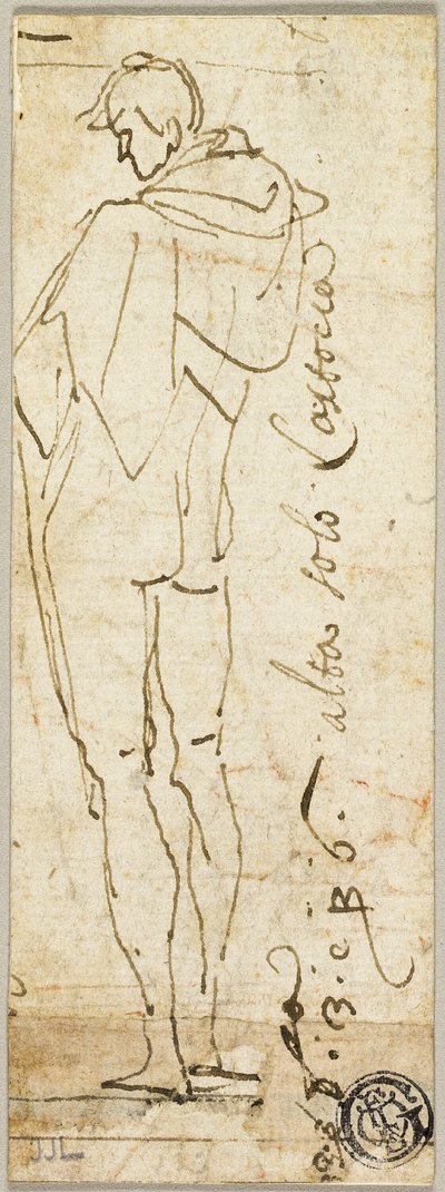 Álló férfi akt alkotó: Andrea del Sarto