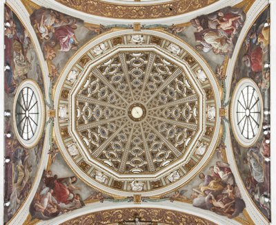 Kupola freskókkal alkotó: Andrea the Elder Appiani
