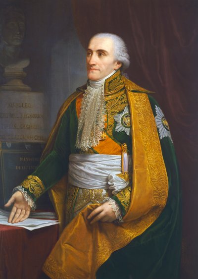 Luigi Giuseppe Arborio di Gattinara (1754-1828), brémai márki, az Olasz Királyság belügyminiszterének portréja, Andrea Appiani festménye alkotó: Andrea the Elder Appiani