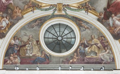 Szent Ambrus és Nagy Szent Gergely, 1792-95 alkotó: Andrea the Elder Appiani