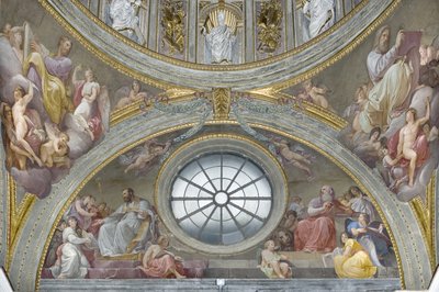 Szent Ágoston és Szent Jeromos, 1792-95 alkotó: Andrea the Elder Appiani
