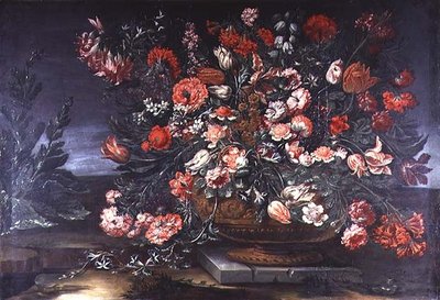 Virágok csendélete alkotó: Andrea the Elder Scacciati
