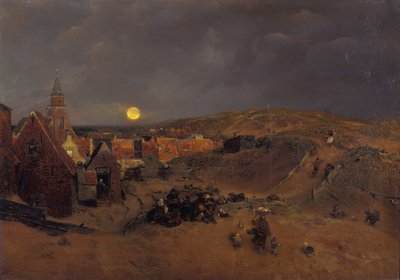 Scheveningen alkotó: Andreas Achenbach