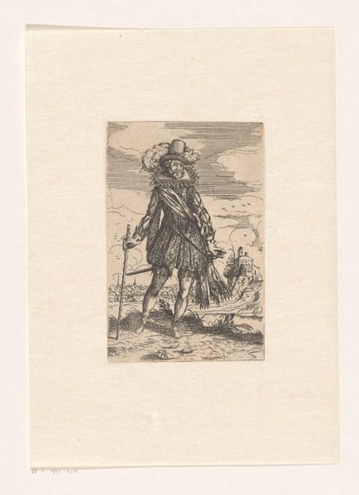 Spanyol nemes egy tájban alkotó: Andreas Bretschneider