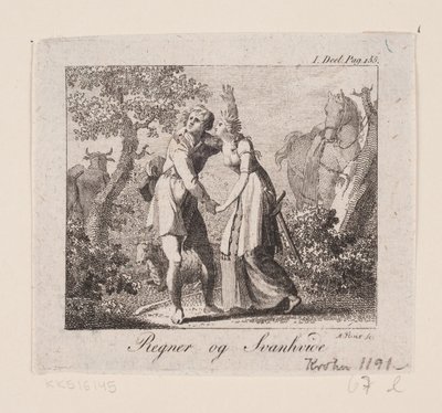 Eső és Hattyúfehér alkotó: Andreas Flint