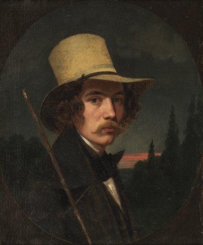 Önarckép alkotó: Andreas Herman Hunæus