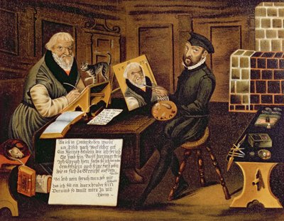A művész, aki Hans Sachst fest (1494-1576) alkotó: Andreas Herneyssen