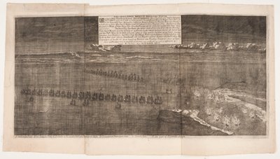 Rügeni haditengerészeti csata. 1712 szeptembere alkotó: Andreas Reinhardt