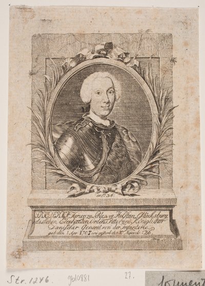 Frigyes Lyksburg herceg alkotó: Andreas Støttrup