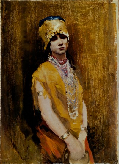 Egy táncos, 19. század vége. alkotó: Andrei Petrovich Ryabushkin