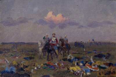 A Snipes-mezőn alkotó: Andrei Petrovich Ryabushkin