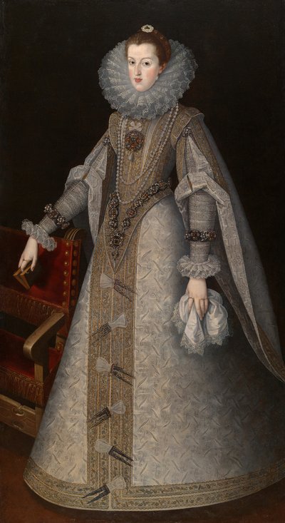 Margit spanyol királyné, c. 1610. alkotó: Andres Lopez Polanco