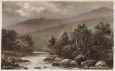 Dartmoor: Buckland Beacon (színes fotó) alkotó: Andrew Beer