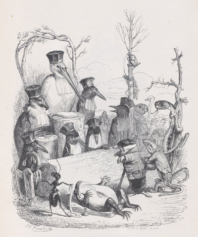 Minél tovább megyünk, annál kevésbé hatolunk be a szörnyű rejtélybe, amelynek a szerencsétlen..., kb. 1837-47. alkotó: Andrew Best Leloir