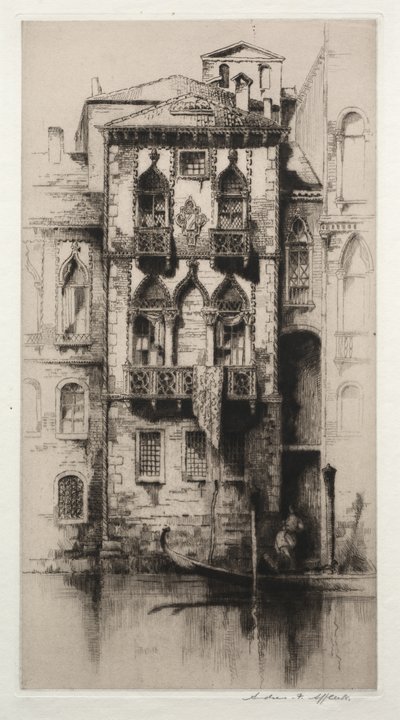 Palazzo Contanni, Velence alkotó: Andrew F. Affleck