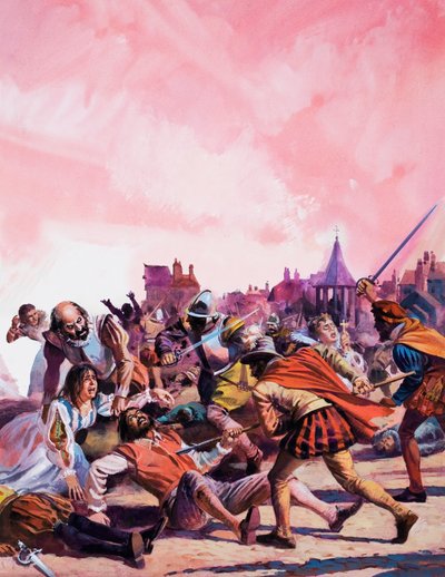 Szent Bertalan-napi mészárlás alkotó: Andrew Howat