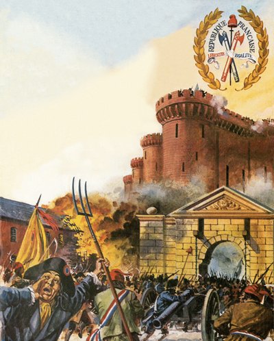 A Bastille megrohamozása alkotó: Andrew Howat