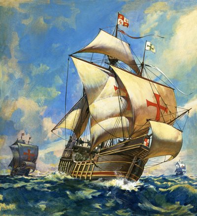 Azonosítatlan vitorlás hajók alkotó: Andrew Howat