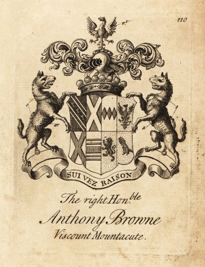 Anthony Browne, Mountacute vikomt vagy Montagu vikomt címere alkotó: Andrew Johnston