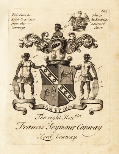 Francis Seymour Conway jobboldal címere, Lord Conway alkotó: Andrew Johnston