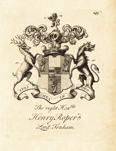 Henry Roper jobboldal címere, Lord Tenham alkotó: Andrew Johnston