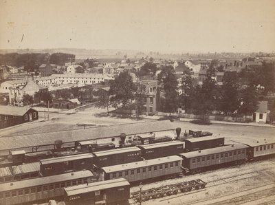 89. sz. - Alexandria, a „Round House”-ból észak felé nézve alkotó: Andrew Joseph Russell