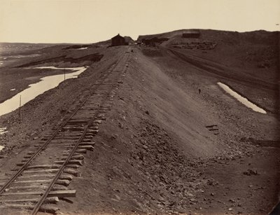 2. tányér. Gránitkanon, a víztartályból,1869 (fotó) alkotó: Andrew Joseph Russell