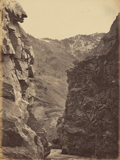 40. tábla. Ördögkapu, Weber Canon,1869 (fotó) alkotó: Andrew Joseph Russell