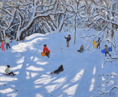 Karácsony, Allestree Woods, Derby, 2017, alkotó: Andrew Macara