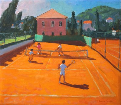 Clay Court Tennis,Lapad,Horvátország,2012, alkotó: Andrew Macara