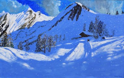 La Clusaz, Franciaország, 2017, alkotó: Andrew Macara