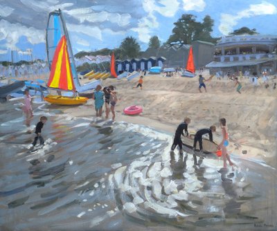 Vitorlások, 2009 (olaj, vászon) alkotó: Andrew Macara