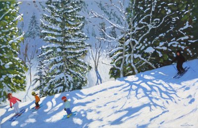 Sípálya Courcheveltől La Taniáig, 2019 alkotó: Andrew Macara