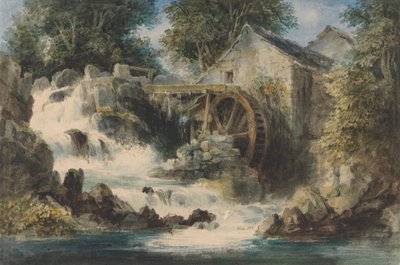 Egy Overshot Mill alkotó: Andrew Nicholl