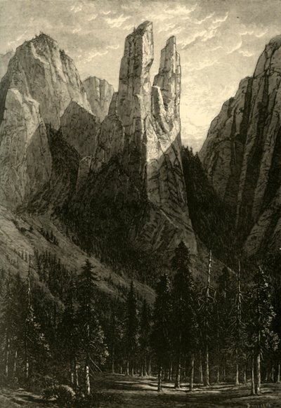 Katedrális tornyok, 1872. alkotó: Andrew Varick Stout Anthony