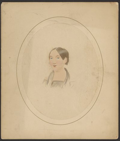 Lavinia E. Walken (Mrs. A.J. Hill) portréja alkotó: Andrew W. Jordan