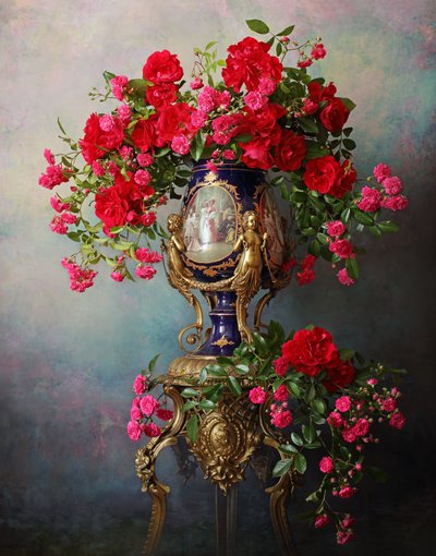 Elegáns, díszes rózsák alkotó: Andrey Morozov