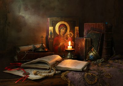 Madonna és gyertyafény alkotó: Andrey Morozov