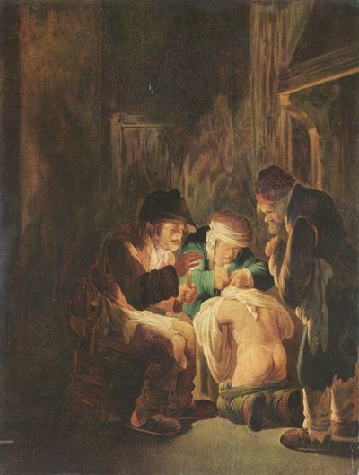 Bolhavadászat gyertyafénynél alkotó: Andries Both