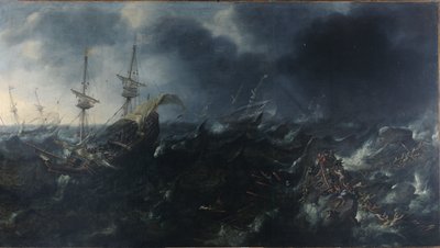 Lepantói csata alkotó: Andries van Eertvelt
