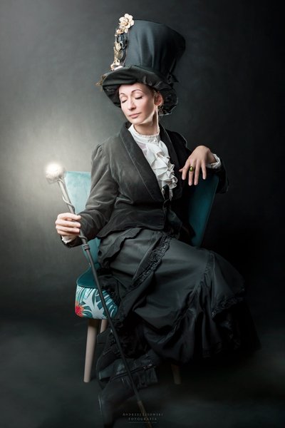 Elegáns steampunk portré alkotó: Andrzej Lisowski