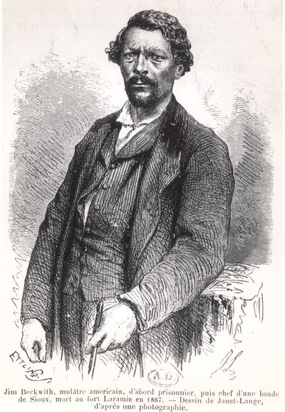 Jim Beckwourth alkotó: Ange Louis Janet