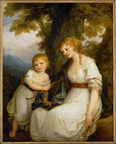 La Baronne de Kruedener et son fils - Kruedener bárónő és fia ... alkotó: Angelica Kauffman