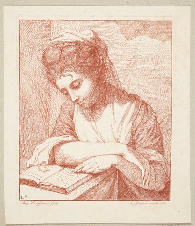 Az olvasó lány alkotó: Angelica Kauffmann