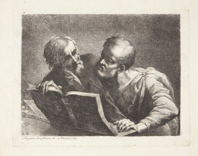 A két öreg diák alkotó: Angelica Kauffmann